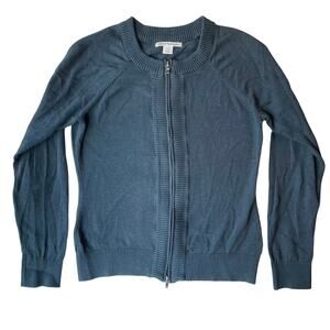 Cutter & Buck Women’s Long Sleeve Full 2-way Zip Knit Jacket size S/P, Green